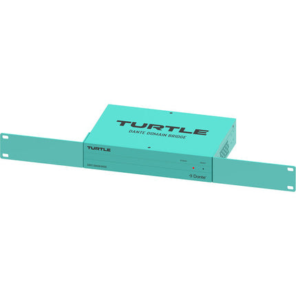 Turtle AV Dante Domain Bridge Puente Audio Bidireccional 32 Canales 96 kHz Rack 1 RU