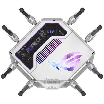 ASUS Republic of Gamers Rapture GT-BE19000AI Router Tri-Banda Wi-Fi 7 18.7 Gb/s 10G Ethernet