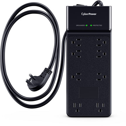 CyberPower Essential Series protector contra sobretensiones 8 salidas 4800 julios cable 6 pies negro