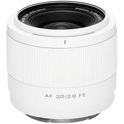 Viltrox AF 20mm f2.8 Lente Ultra Gran Angular para Sony E Blanco Full Frame