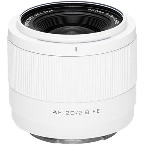 Viltrox AF 20mm f2.8 Lente Ultra Gran Angular para Sony E Blanco Full Frame