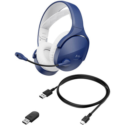 HyperX Cloud Jet Auriculares Gaming Inalámbricos Azul Bluetooth 25h Batería
