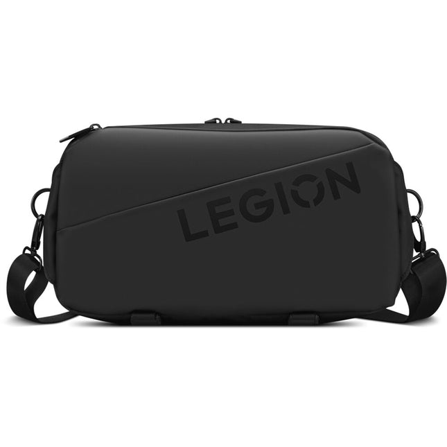 Lenovo Legion Bolsa de Hombro Negra Impermeable con Correa Ajustable y Varios Compartimentos