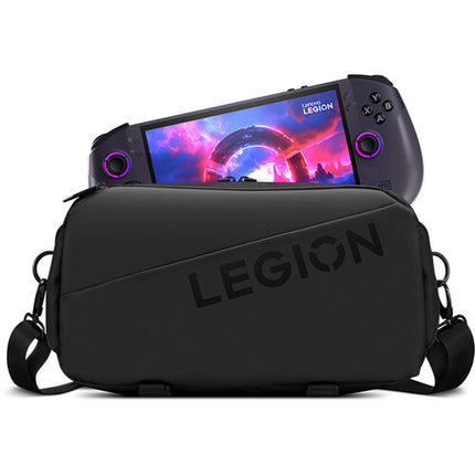 Lenovo Legion Bolsa de Hombro Negra Impermeable con Correa Ajustable y Varios Compartimentos