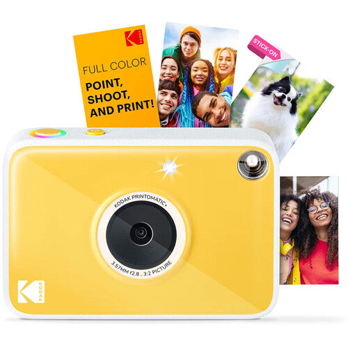 Kodak PRINTOMATIC+ Cámara Digital Instantánea 10MP 2x3 Pulgadas Amarilla