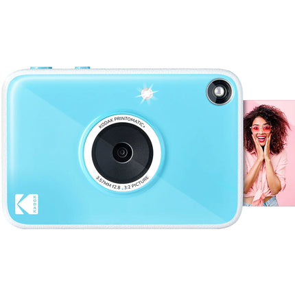 Kodak PRINTOMATIC+ Cámara Digital Instantánea 10MP 3.6mm Lente Azul