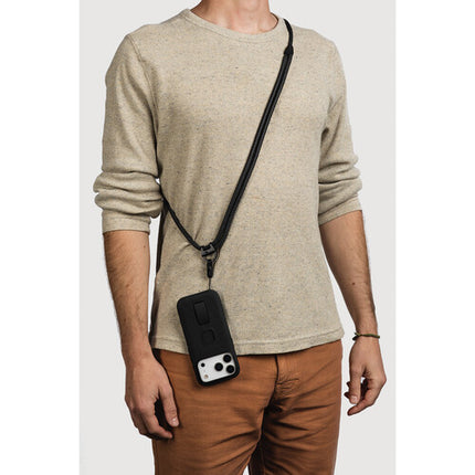 Peak Design Mobile Crossbody Correa Ajustable con Micro Anclajes de Alta Resistencia Negra
