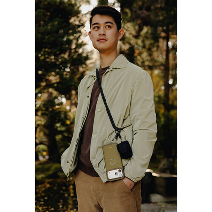 Peak Design Mobile Crossbody Correa Ajustable con Micro Anclajes de Alta Resistencia Negra