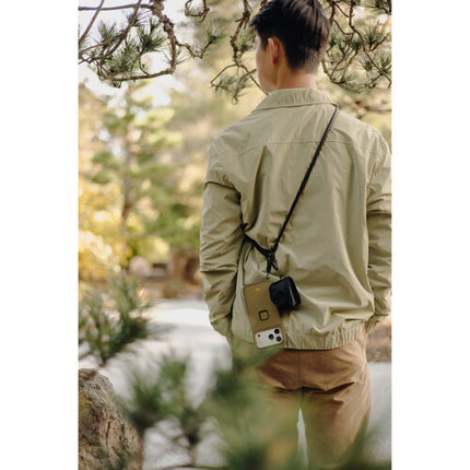 Peak Design Mobile Crossbody Correa Ajustable con Micro Anclajes de Alta Resistencia Negra