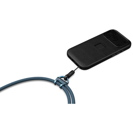 Peak Design Mobile Crossbody Multi-Strap Ocean con Micro Anchor y Carabinero de Aluminio