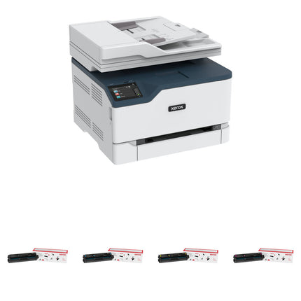 Impresora Multifunción Xerox C235 Color 24 ppm Resolución 600x600 dpi Kit Tóner Alta Capacidad