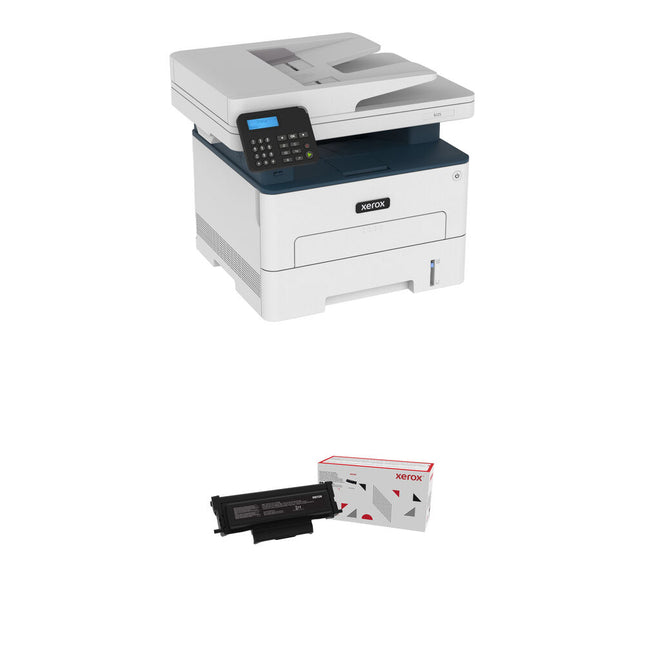 Xerox B225 Impresora Láser Monocromo Multifuncional con Tóner Negro de Alta Capacidad y Bandeja de 250 Hojas