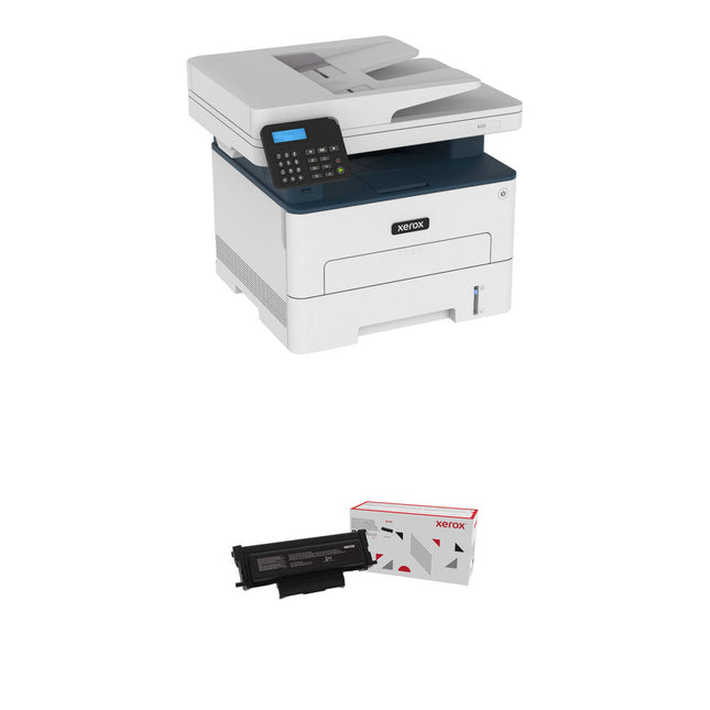 Xerox B225 Impresora Multifunción Láser Monocromo 34 PPM 250 Hojas Kit Tóner Negro