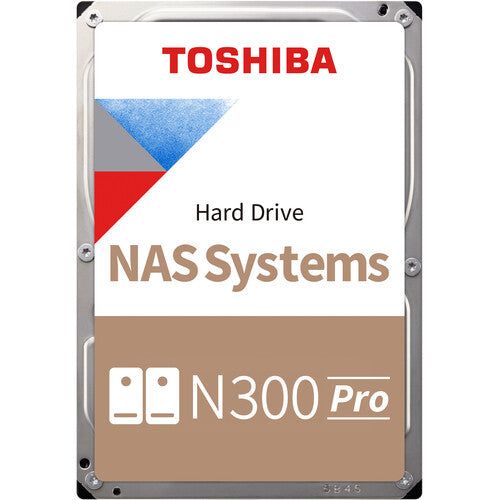 Toshiba 20TB N300 PRO Disco Duro Interno NAS 3.5" 7200 rpm SATA III 1GB Cache 5 Años Garantía