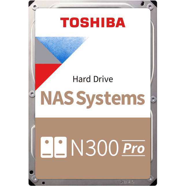 Toshiba 22TB N300 PRO Disco Duro Interno NAS 7200 rpm SATA III 3.5" 1GB Cache 298 MB/s 5 Años Garantía