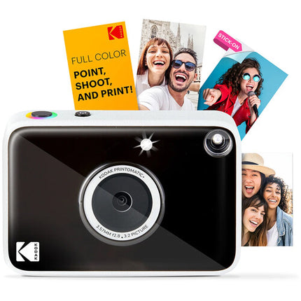 Kodak PRINTOMATIC+ Cámara Digital Instantánea 10MP y Papel ZINK 20 Hojas