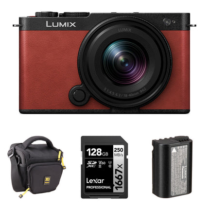 Panasonic LUMIX S9 Cámara sin Espejo 24.2MP 6K Video 18-40mm Kit Essentials