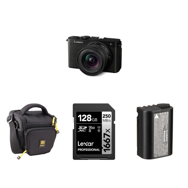 Panasonic LUMIX S9 Cámara Sin Espejo 24.2MP con Lente 18-40mm y Kit Essentials