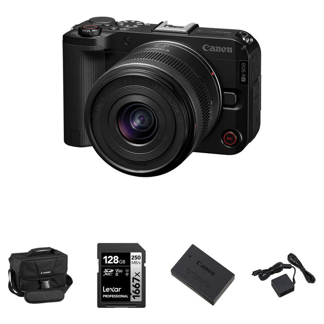 Canon EOS R50 V cámara sin espejo 24.2MP 4K con kit Essentials Plus
