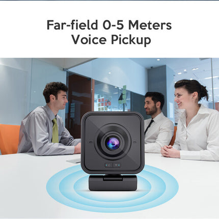 Moertek MW832T Webcam Inalámbrica 2MP Full HD 1080p 86° Ángulo