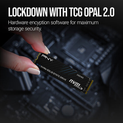 PNY 1TB CS2150 SSD Interno NVMe PCIe 5.0 M.2 2280 10200MB/s Lectura 8300MB/s Escritura con Garantía 5 Años