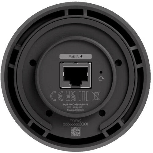 Ubiquiti UniFi G6 UHD Cámara Exterior 4K 3840x2160 98' Visión Nocturna