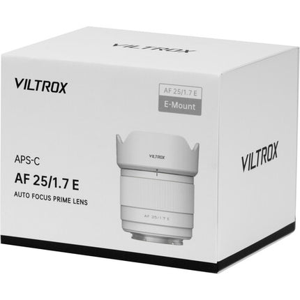 Viltrox AF 25mm f/1.7 Air E Objetivo Gran Angular para Sony E Blanco