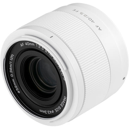Viltrox AF 40mm f/2.5 FE Objetivo Sony E Full-Frame Distancia 1.1'