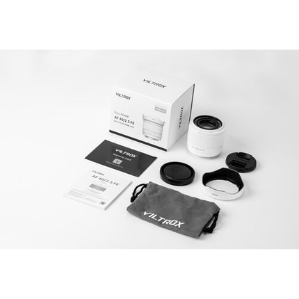 Viltrox AF 40mm f/2.5 FE Objetivo Sony E Full-Frame Distancia 1.1'
