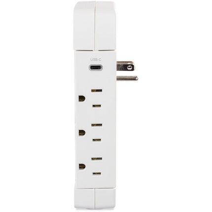 CyberPower Protector contra Sobretensiones 6 Enchufes 2400 Julios USB-A y USB-C Blanca