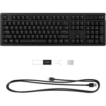 HyperX Alloy Rise RGB Teclado para Juegos con Switches HyperX Red y 8000 Hz