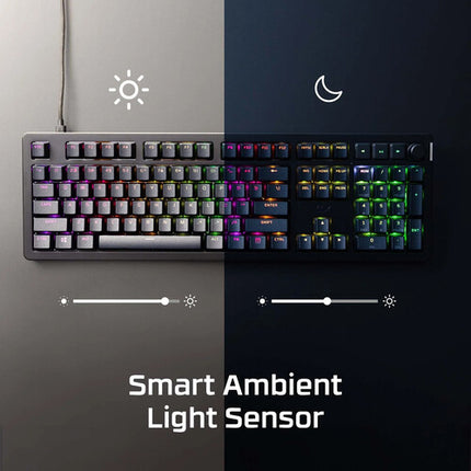 HyperX Alloy Rise RGB Teclado para Juegos con Switches HyperX Red y 8000 Hz
