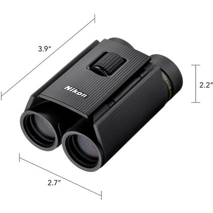 Nikon 10x25 Trailblazer II Binoculares Compactos Impermeables con Estuche