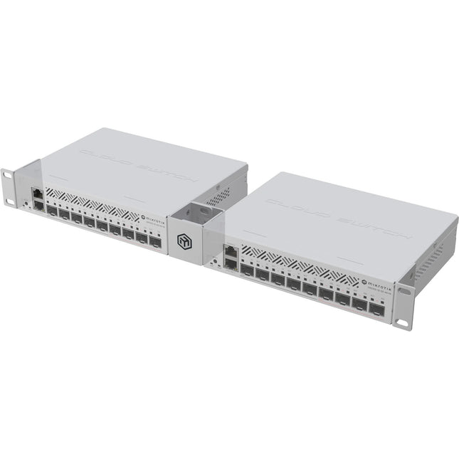 MikroTik RMK-2/10 Kit montaje en rack 1U para 10 y 19 pulgadas doble dispositivo