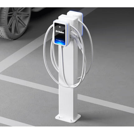 Ubiquiti EV Station Stand Soporte Acero Inoxidable para 2 estaciones EV
