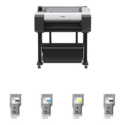 Canon imagePROGRAF TM-250 Impresora Gran Formato 24" 2400x1200 dpi Kit 4 Cartuchos PFI-320