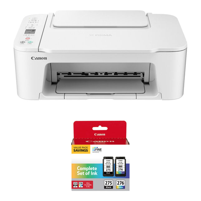 Canon PIXMA TS3720 Impresora Multifunción Inalámbrica 4800x1200 dpi con Kit Tinta PG-275/CL-276