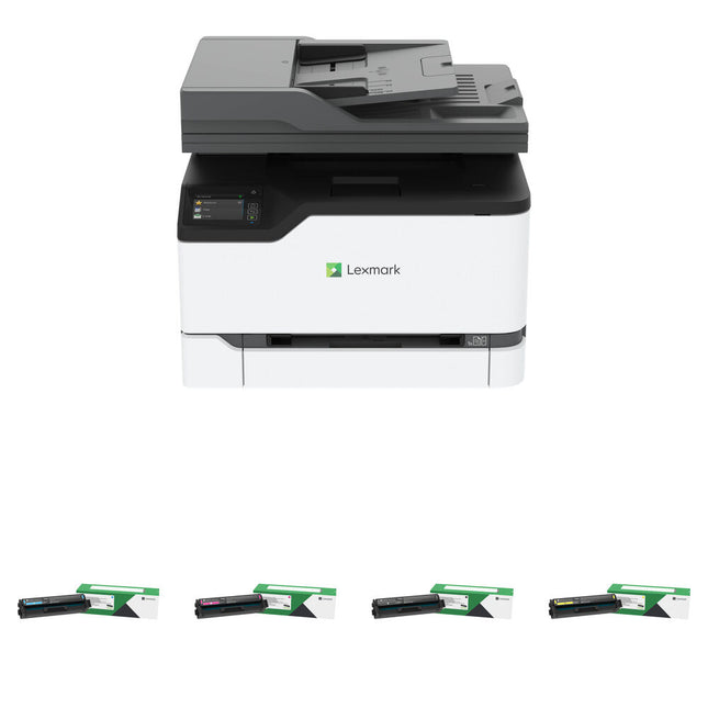 Lexmark CX431adw Impresora Multifunción Láser Color 26 ppm 2400x600 dpi con Toner Extra Alto Rendimiento