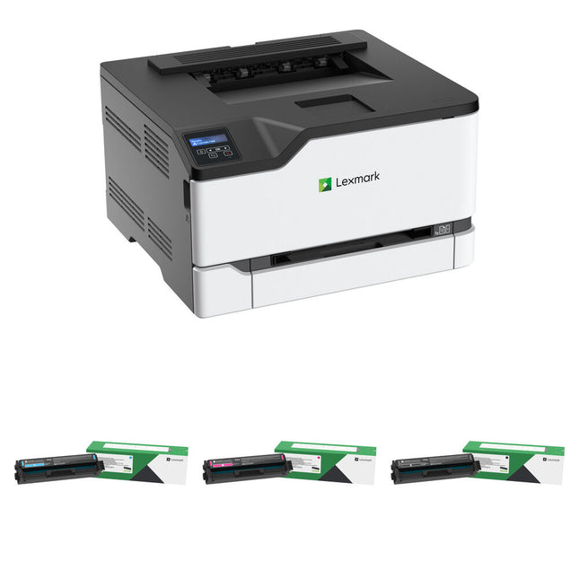 Lexmark CS331dw Impresora Láser Color Resolución 2400x600 dpi 26 ppm con Kit de Tóner