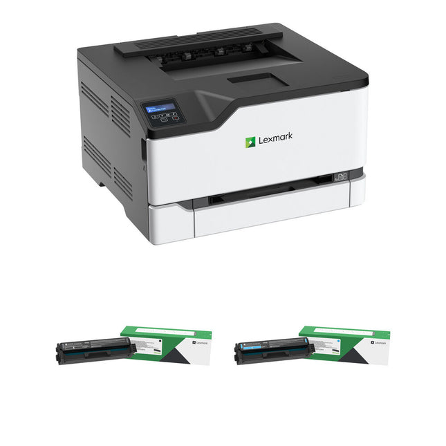 Lexmark CS331dw Impresora Láser Color 26 ppm 2400x600 dpi con Toner Negro y Cian