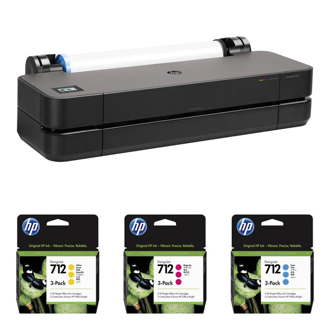 HP DesignJet T230 24" Impresora Plotter Wi-Fi 2400x1200 dpi Corte Automático
