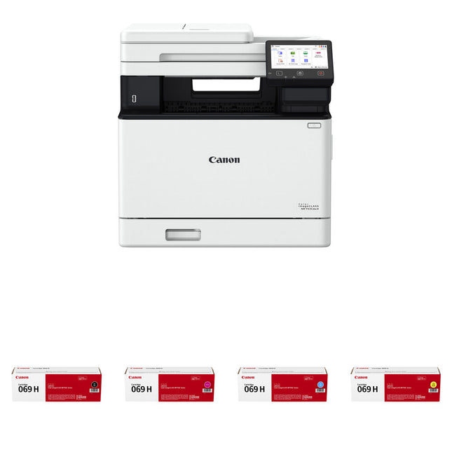 Canon imageCLASS MF753Cdw II Impresora Láser Color Multifunción Wi-Fi 35 ppm 1200x1200 dpi Kit 4 Toners de Alta Capacidad 069