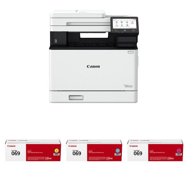 Canon imageCLASS MF753Cdw II Impresora Láser Color Multifuncional 35 ppm 1200x1200 dpi con Kit Toner 069