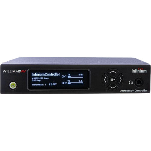Williams Sound BA C1 Auracast Controlador para Escucha Asistida con Conectividad Dante