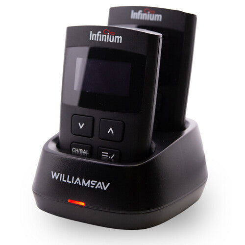 Cargador de 2 Bahías para Receptores Infinium con Fuente de Poder