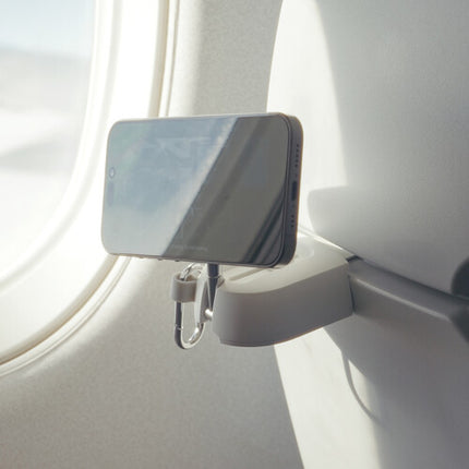 iOttie Treker Soporte Magnético de Viaje Blanco Compatible MagSafe Brazo Ajustable