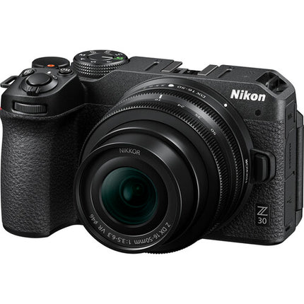 Nikon Z30 Cámara sin Espejo 16-50mm 50-250mm 20.9MP Bolsa Tarjeta 64GB
