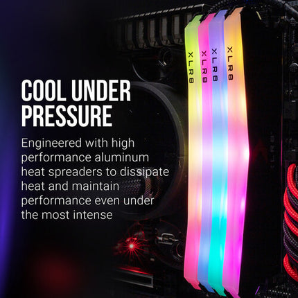 PNY 32GB XLR8 Gaming EPIC-X RGB Memoria RAM 3200 MHz 2x16GB Desktop