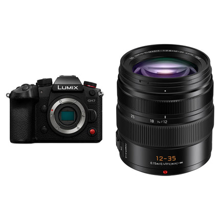 Panasonic LUMIX GH7 Cámara sin Espejo con Lente 12-35mm f2.8 25.2MP 4K60