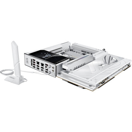ASUS Republic of Gamers Crosshair X870E Glacial Placa Base E-ATX AMD X870E AM5 DDR5 USB4 Wi-Fi 7